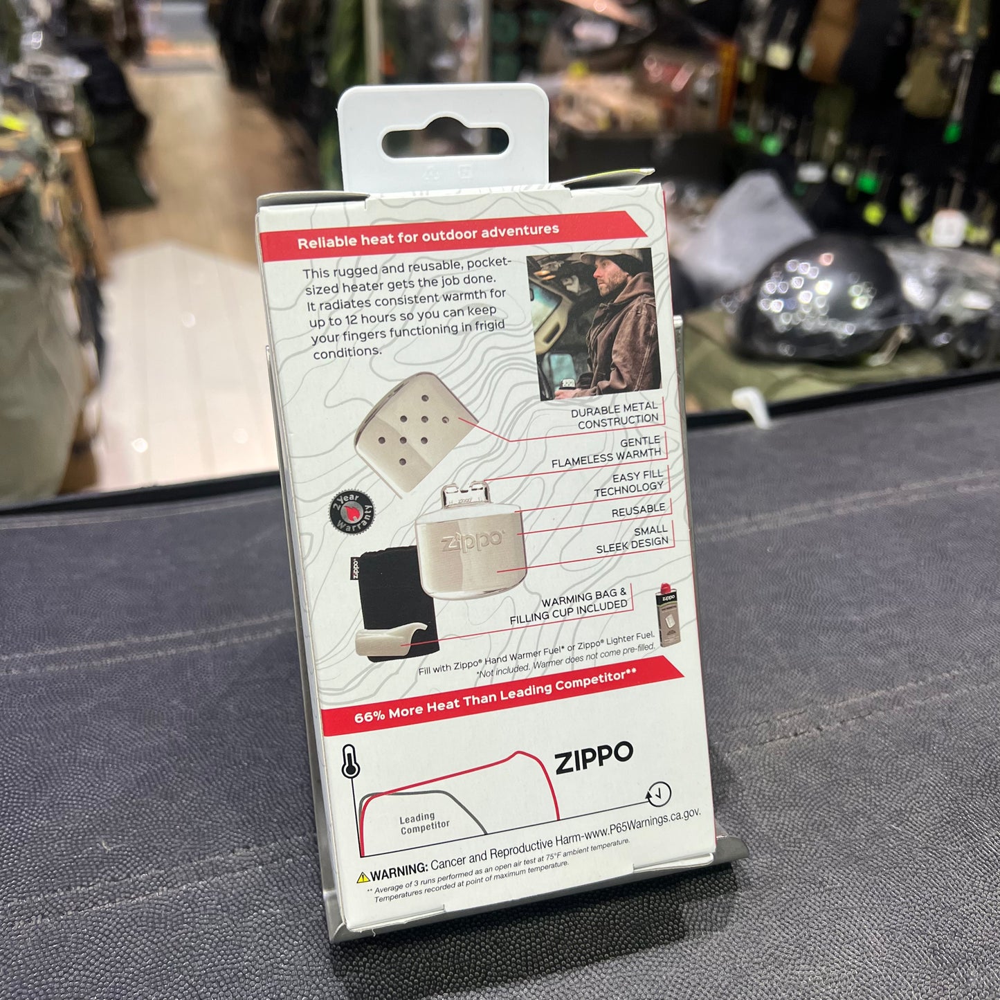 Zippo 可重用暖手器
