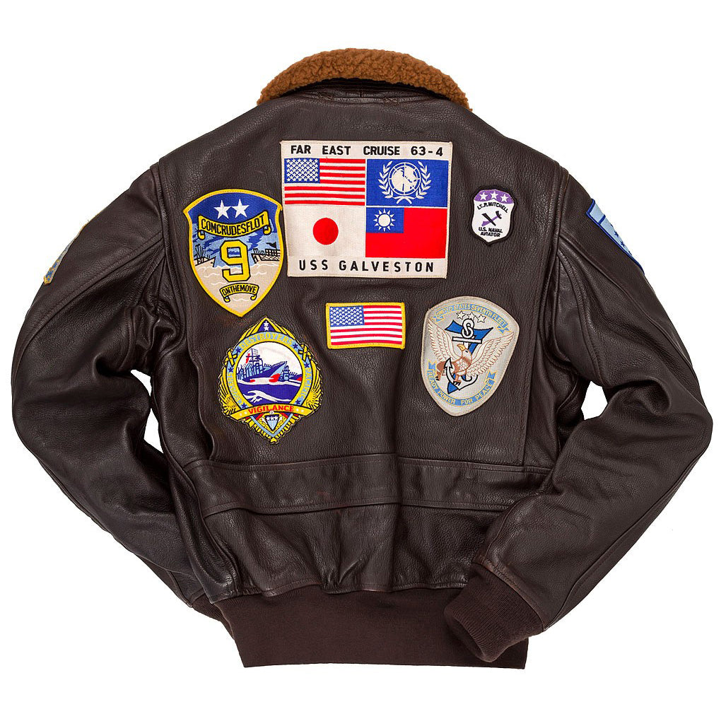 Cockpit Top Gun Maverick G-1 Leather Flight Jacket
