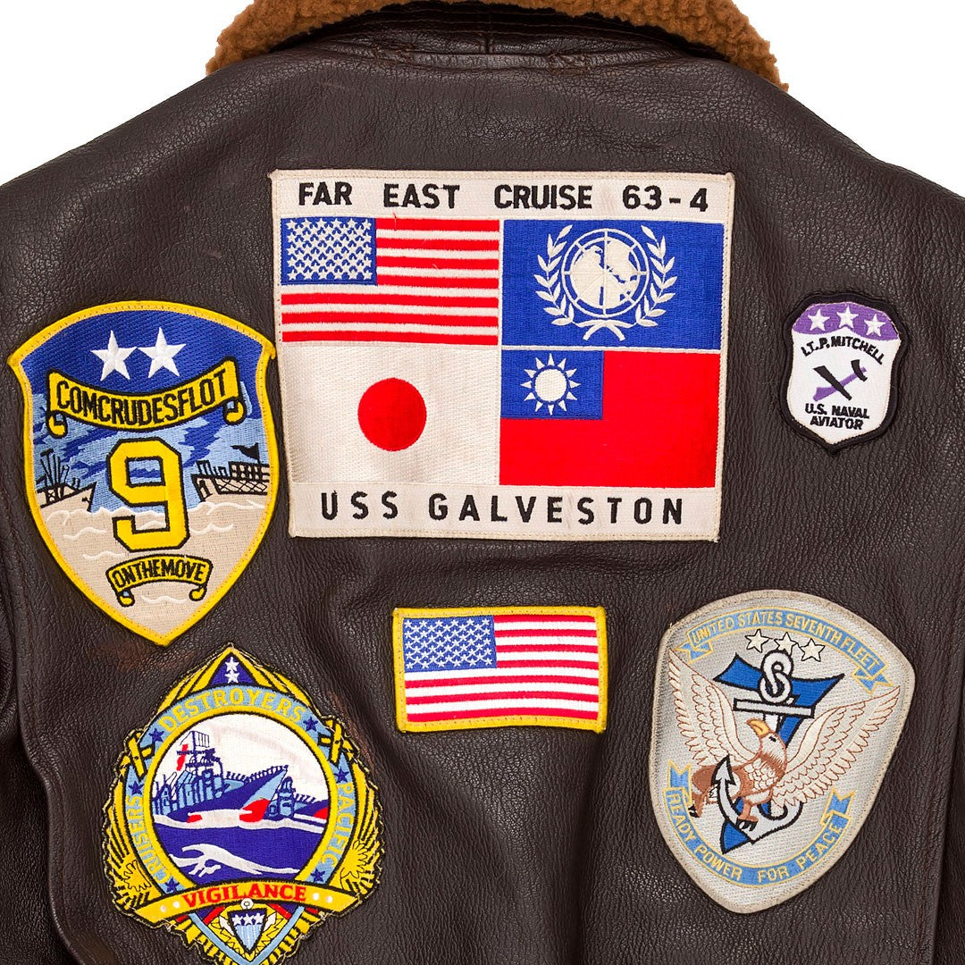 Cockpit Top Gun Maverick G-1 Leather Flight Jacket