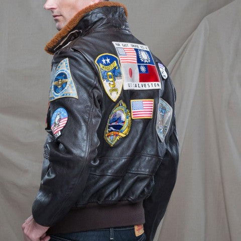 Cockpit Top Gun Maverick G-1 Leather Flight Jacket