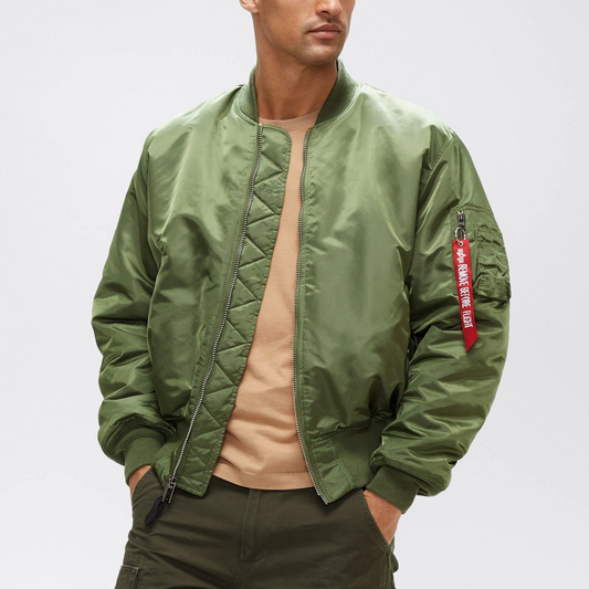 ALPHA MA-1 BLOOD CHIT FLIGHT JACKET