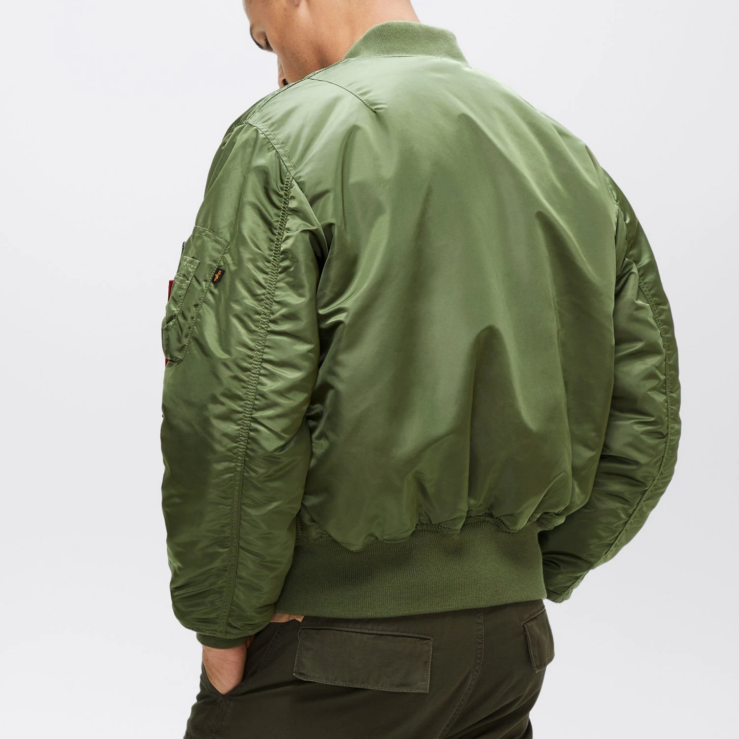 ALPHA MA-1 BLOOD CHIT FLIGHT JACKET