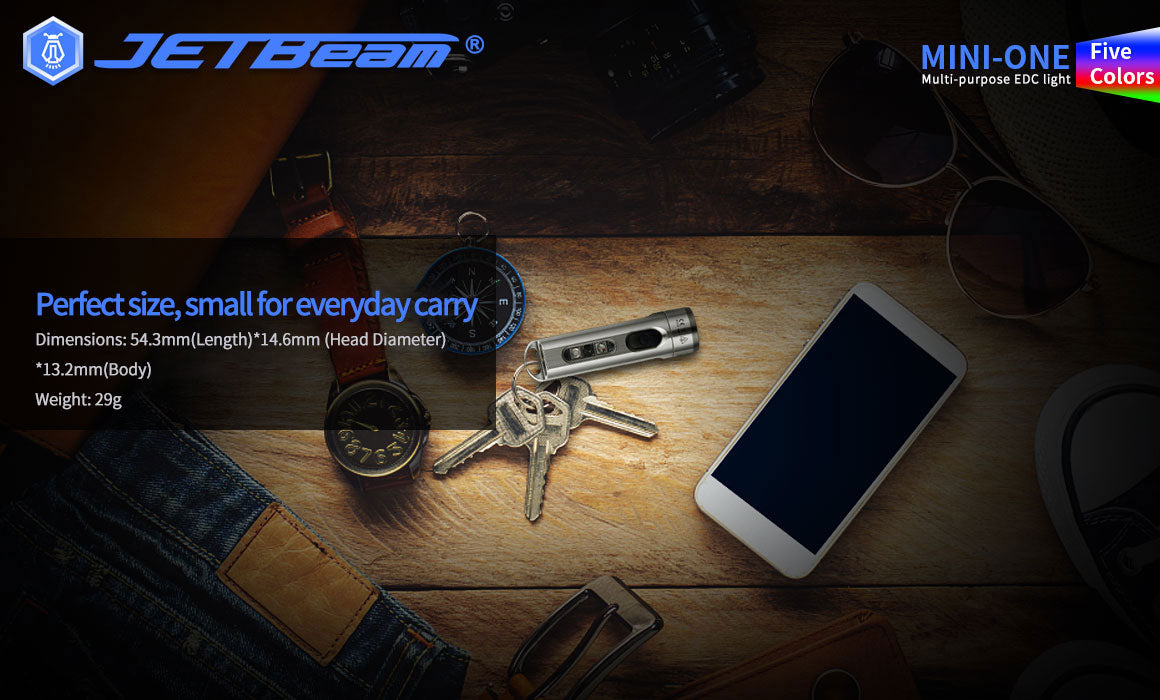 JETBeam MINI ONE Rechargeable Keylight