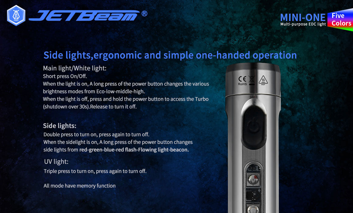 JETBeam MINI ONE Rechargeable Keylight