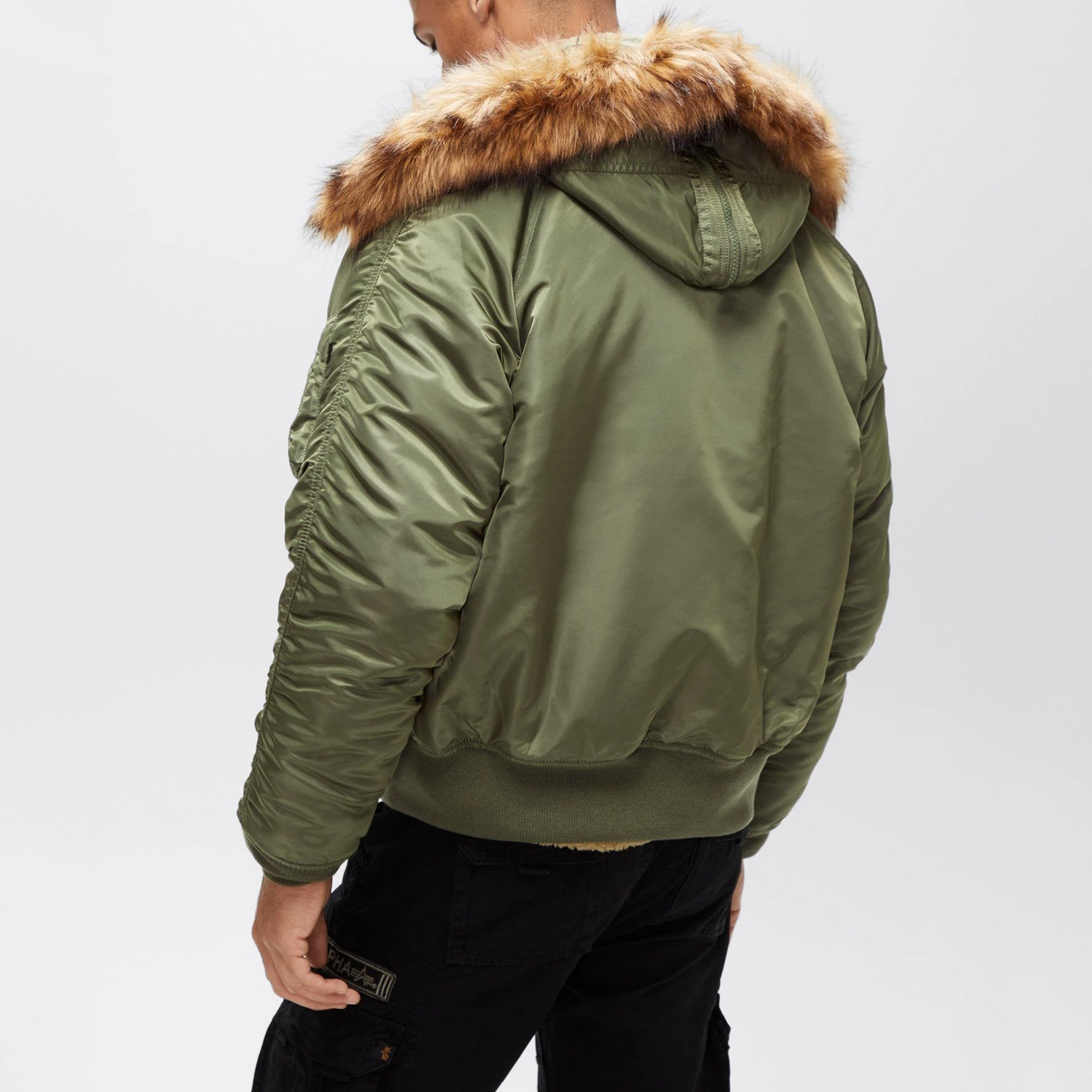 ALPHA N-2B SHORT WAIST PARKA (SAGE)
