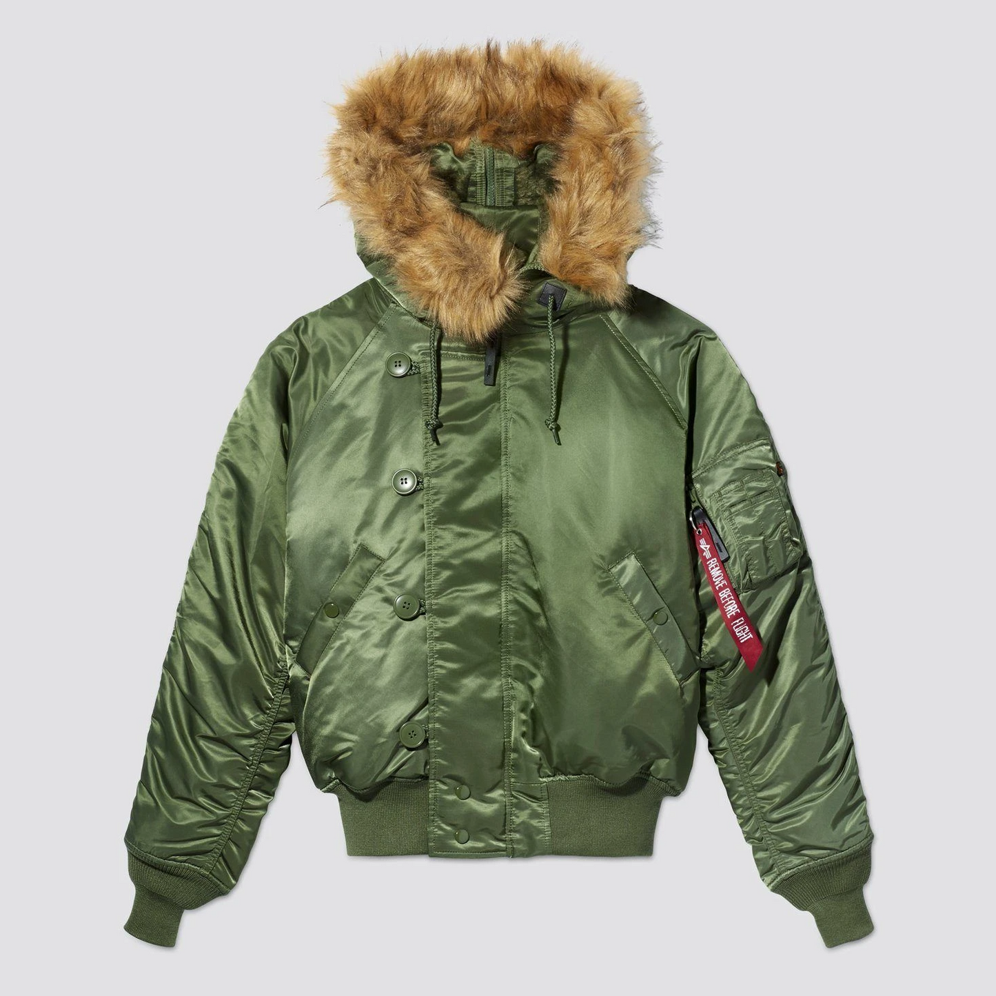 ALPHA N-2B SHORT WAIST PARKA (SAGE)