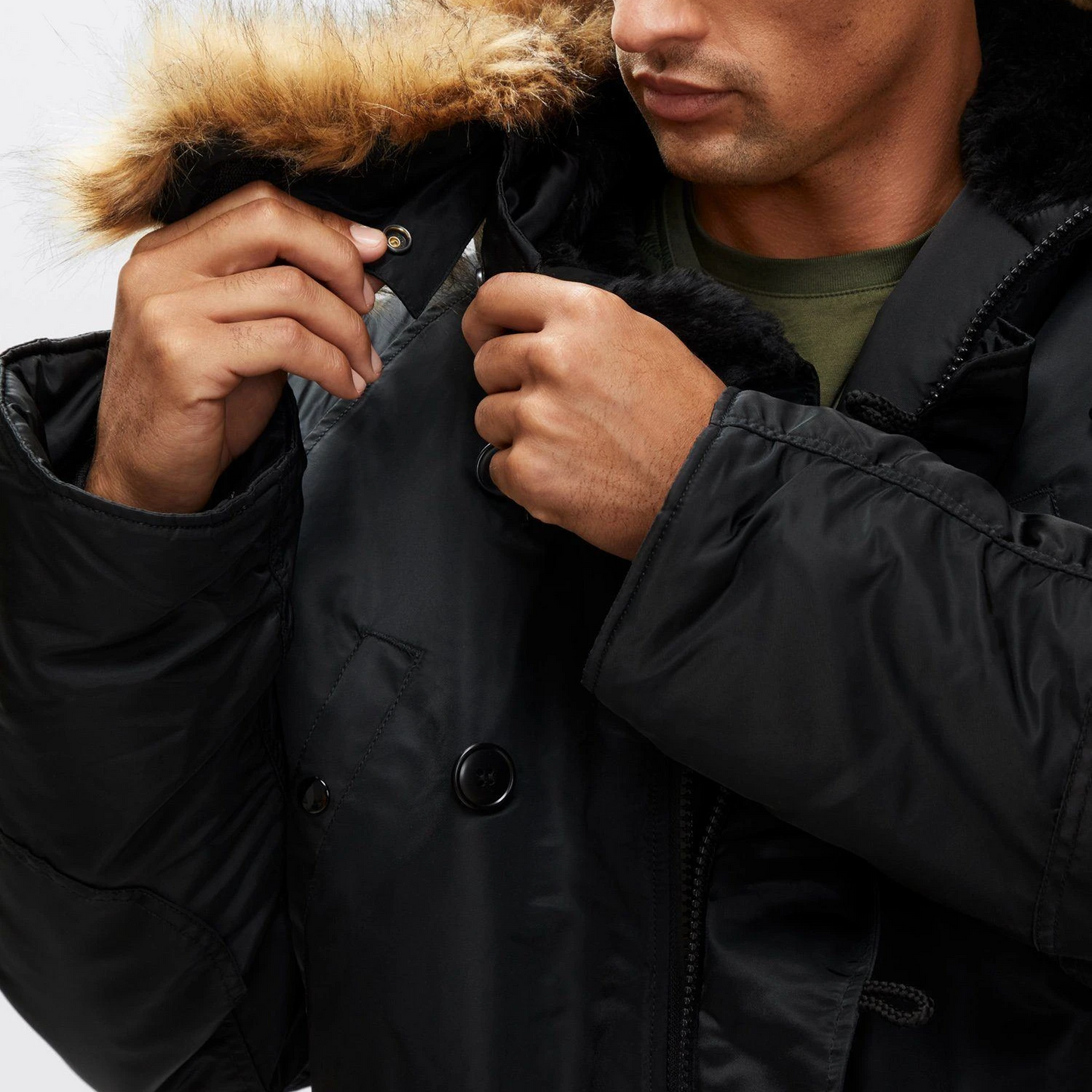 ALPHA N-3B PARKA (BLACK)