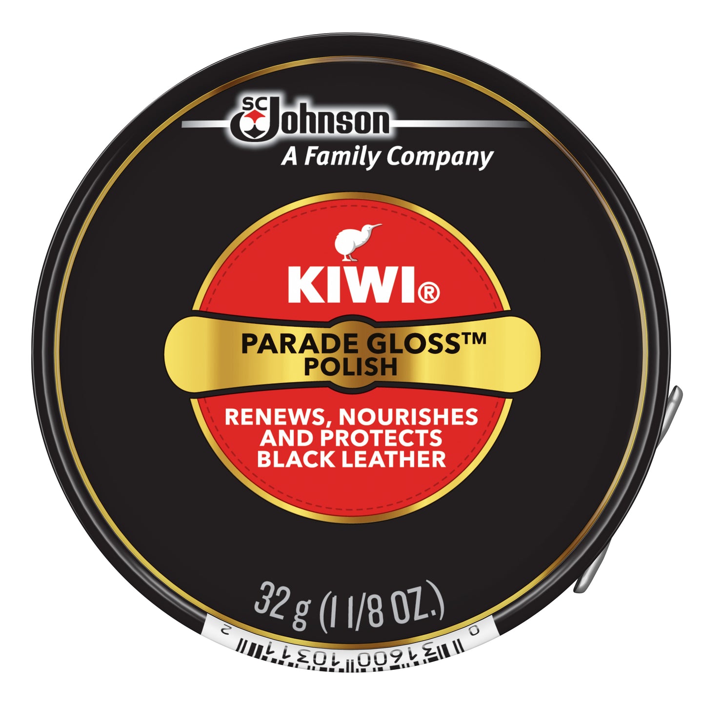 KIWI® Parade Gloss Mirror Shine Wax — Premium Carnauba Leather Shoe Polish