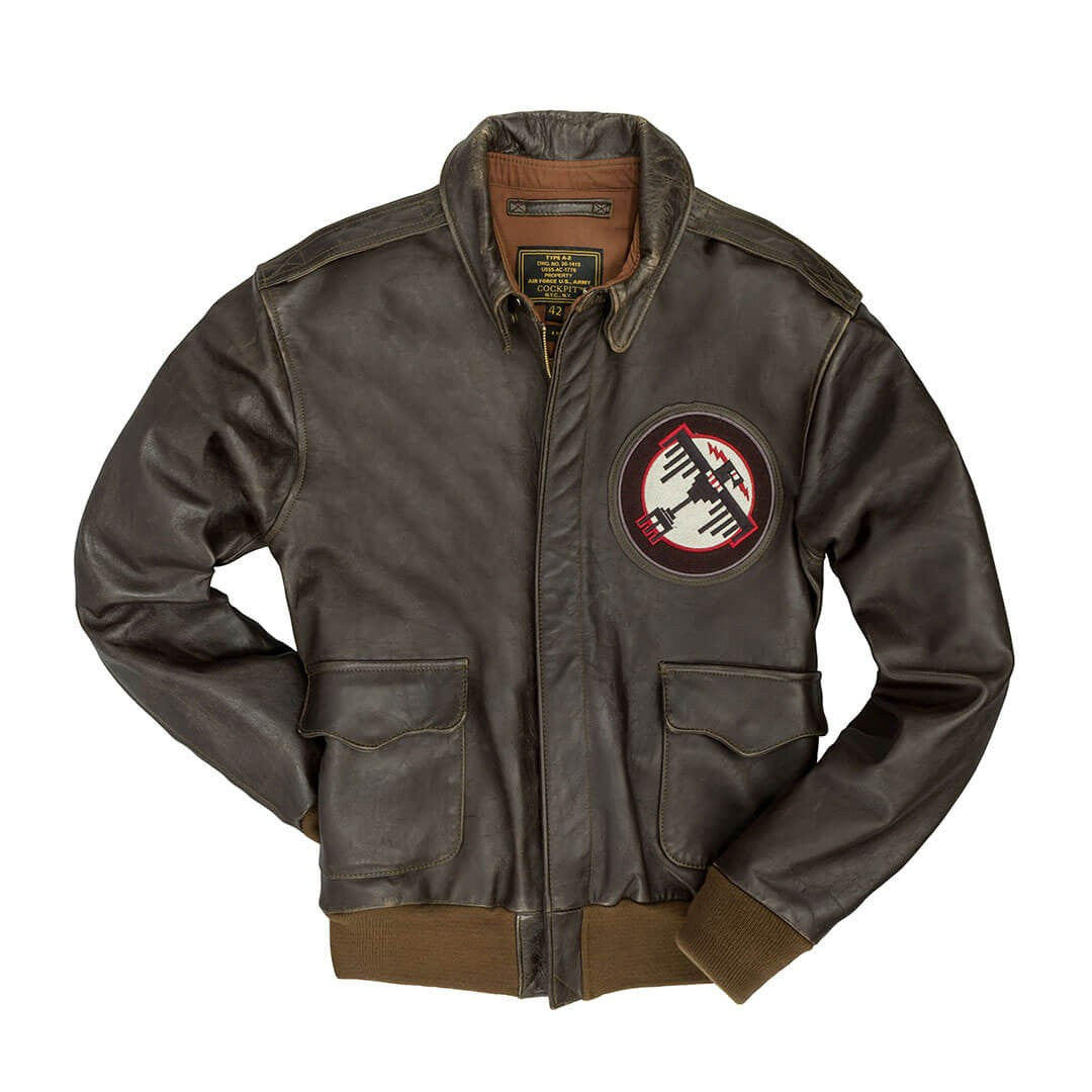 Cockpit Tokyo Raiders™ A-2 Leather Flight Jacket