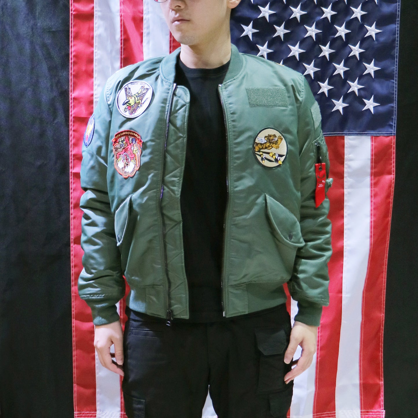VANCEFLY MA-1 Flight Jacket (Sage)