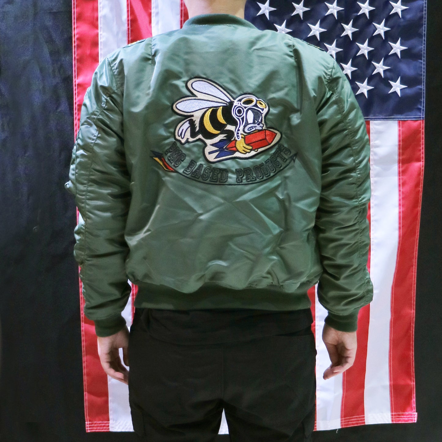 VANCEFLY MA-1 Flight Jacket (Sage)