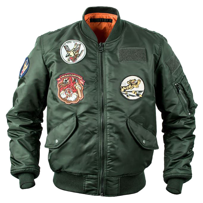 VANCEFLY MA-1 Flight Jacket (Sage)