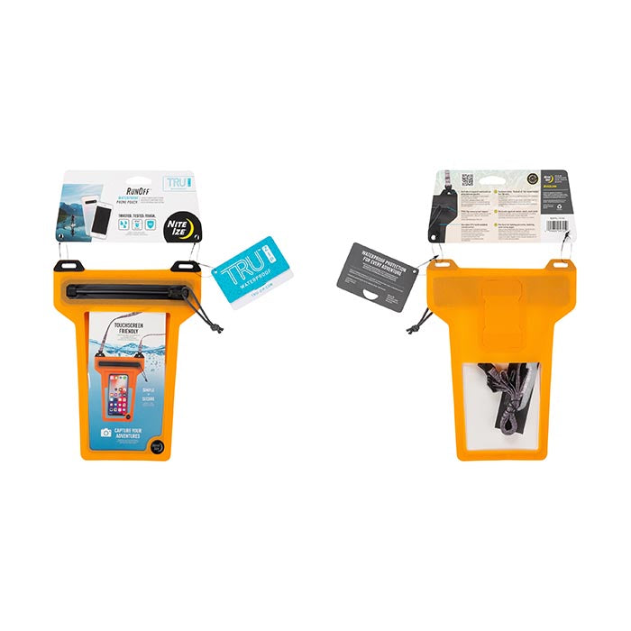 Nite Ize RunOff Waterproof Phone Pouch - Flexible Design for Full Protection