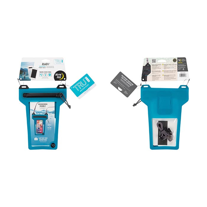 Nite Ize RunOff Waterproof Phone Pouch - Flexible Design for Full Protection