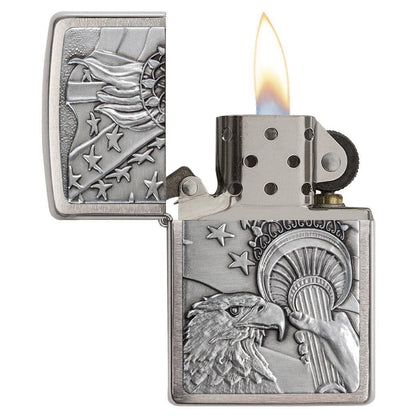 Zippo Patriotic Eagle Lighter #25