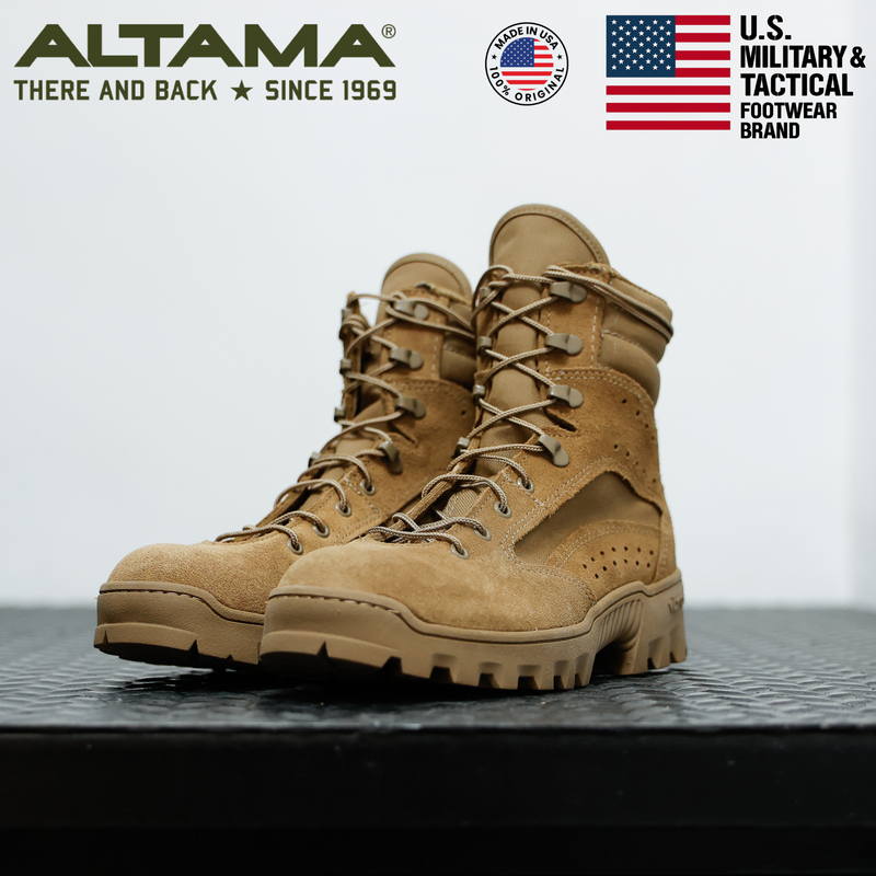 Altama HW 8" Vibram® 熱帶透氣軍靴