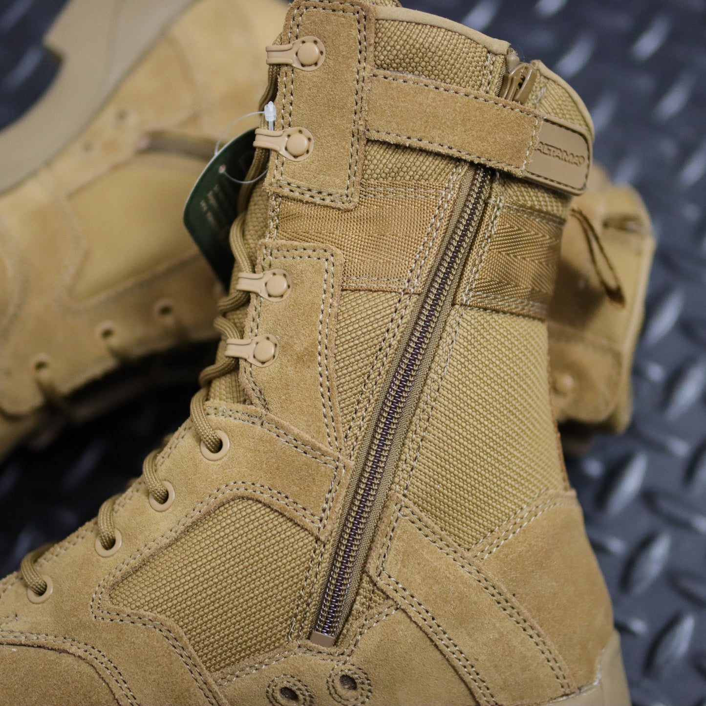 美國 Altama 10.5" 側拉鍊安全頭突擊軍靴