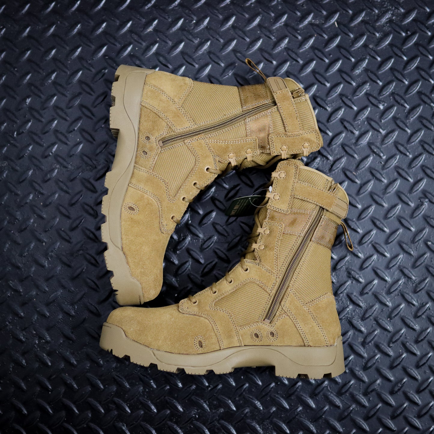 美國 Altama 10.5" 側拉鍊安全頭突擊軍靴