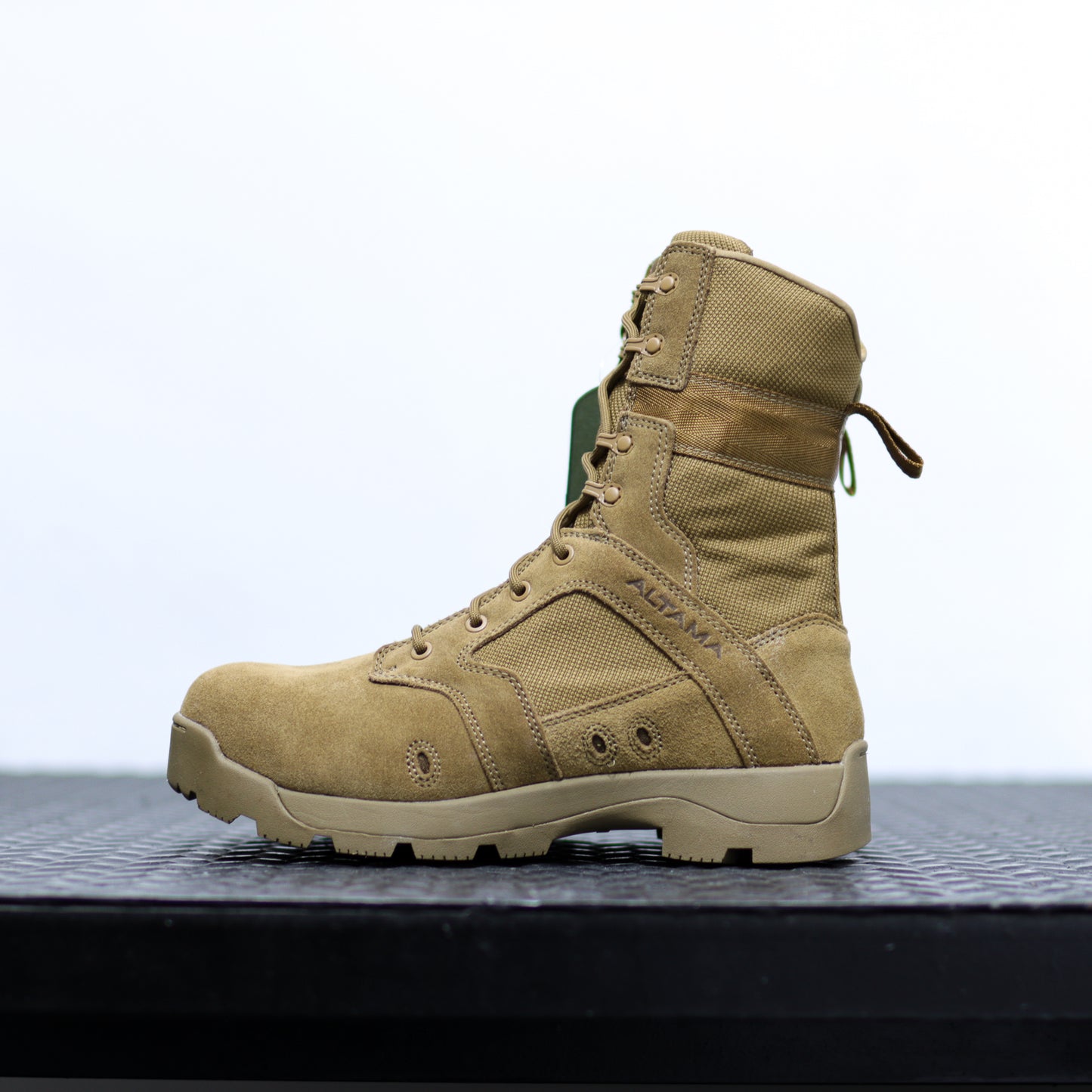 美國 Altama 10.5" 側拉鍊安全頭突擊軍靴