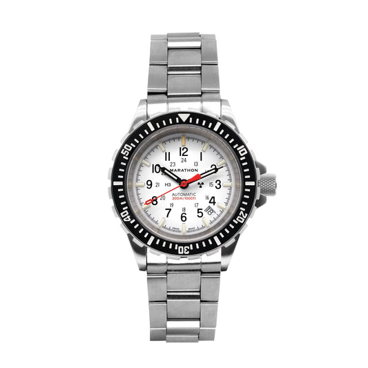 Marathon 41mm Arctic Edition Diver's Automatic (GSAR) with Stainless Steel Bracelet