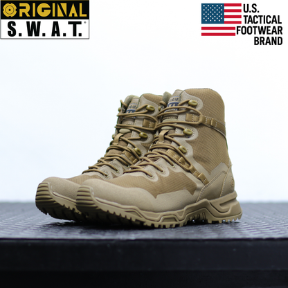 Original S.W.A.T. Alpha Fury 8" 防滑耐油輕便側拉鍊戰術靴