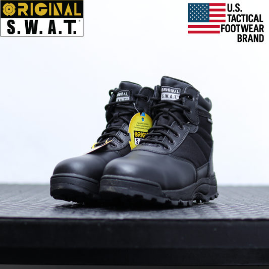 Original S.W.A.T. Classic 6" 防水側拉鍊安全頭戰術靴