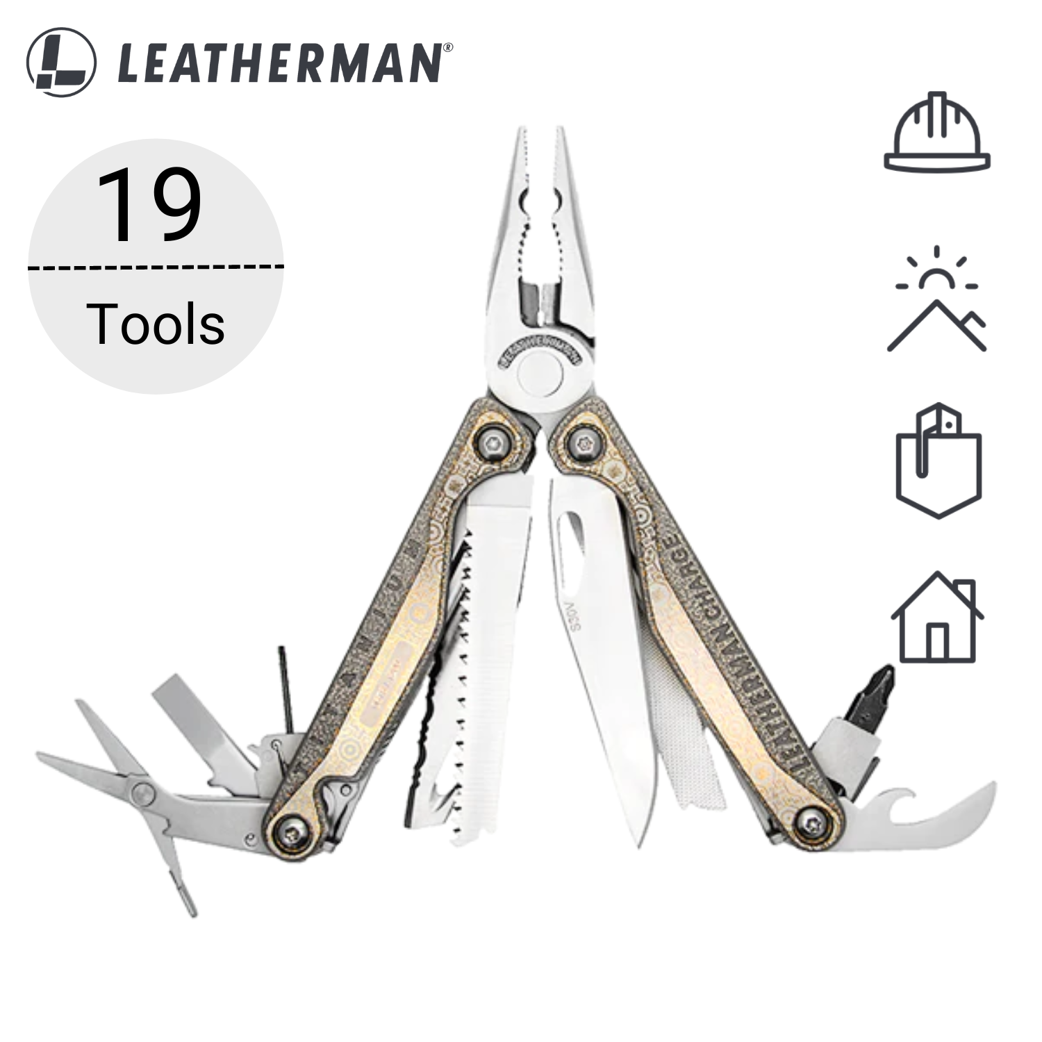 Leatherman CHARGE TTi high quality titanium alloy multi-purpose