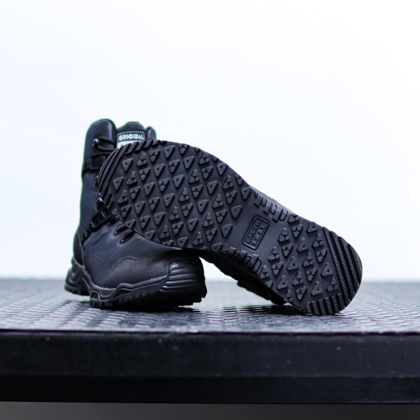 Original S.W.A.T. Alpha Fury 8" 防滑耐油輕便側拉鍊戰術靴