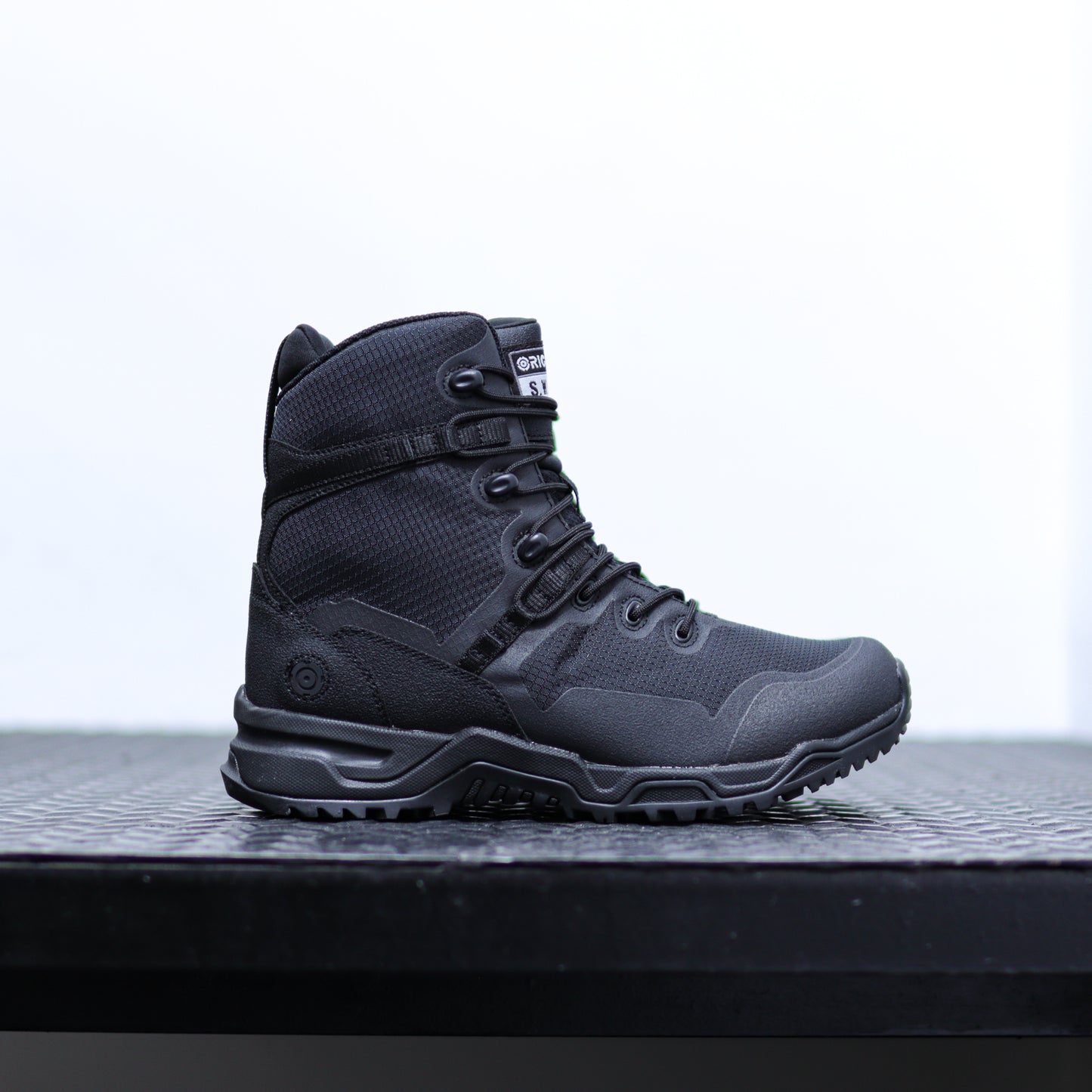 Original S.W.A.T. Alpha Fury 8" 防滑耐油輕便側拉鍊戰術靴