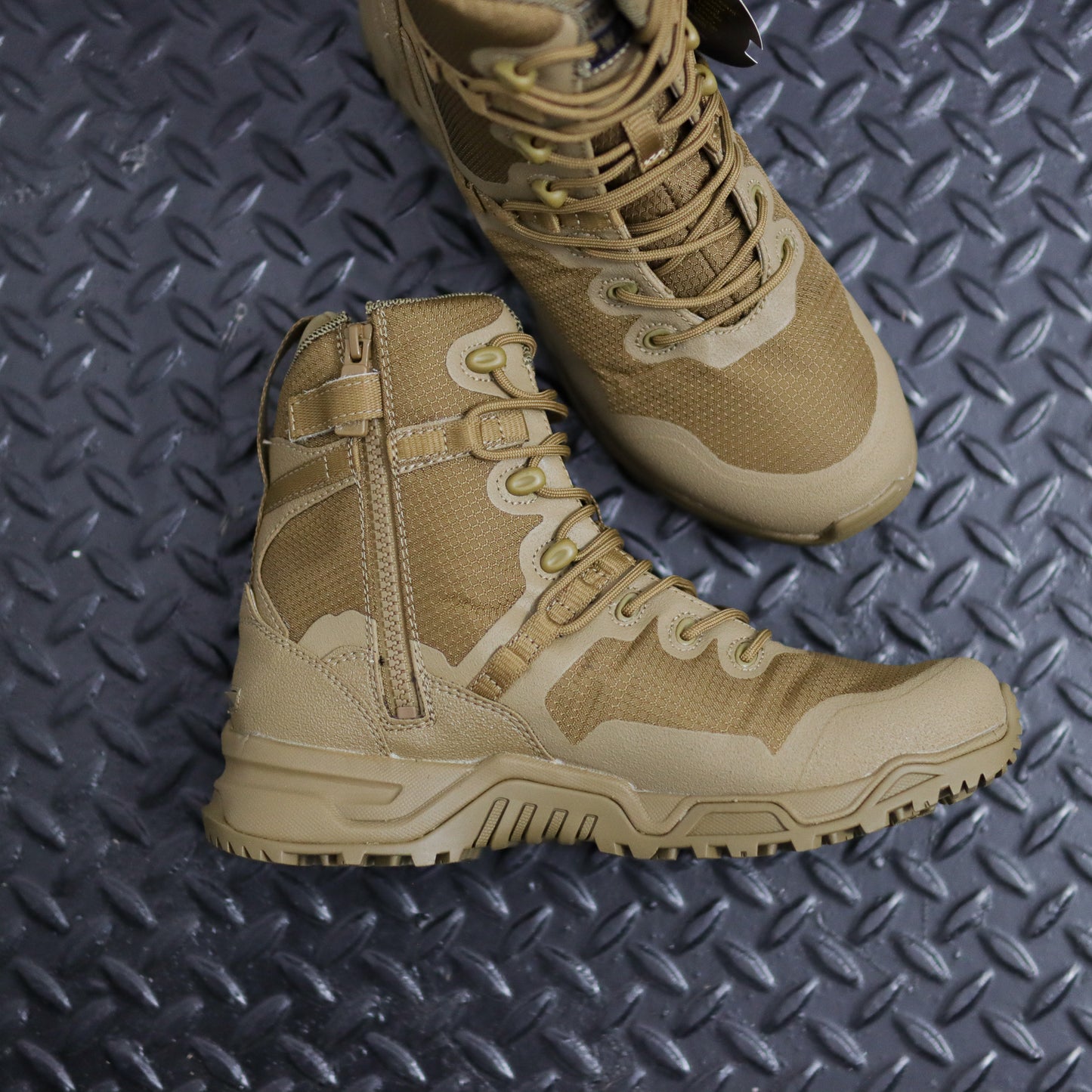 Original S.W.A.T. Alpha Fury 8" 防滑耐油輕便側拉鍊戰術靴