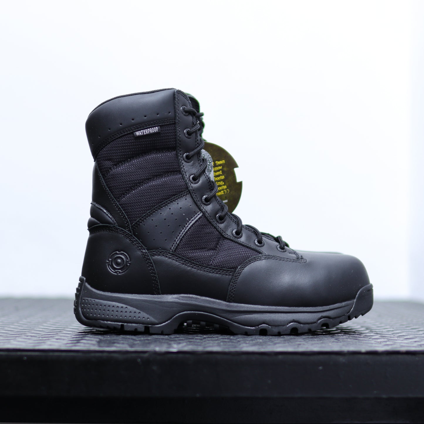 Original S.W.A.T. METRO 側拉鍊防水安全頭戰術靴