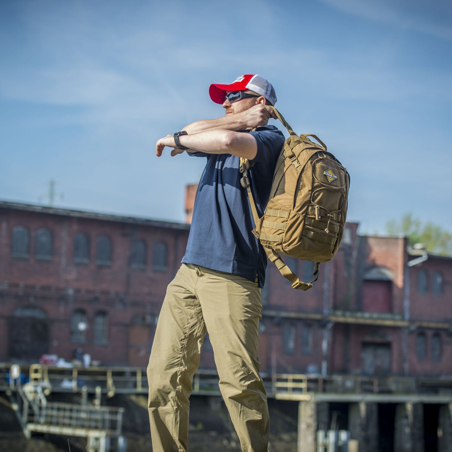 Tactical edc clearance backpack