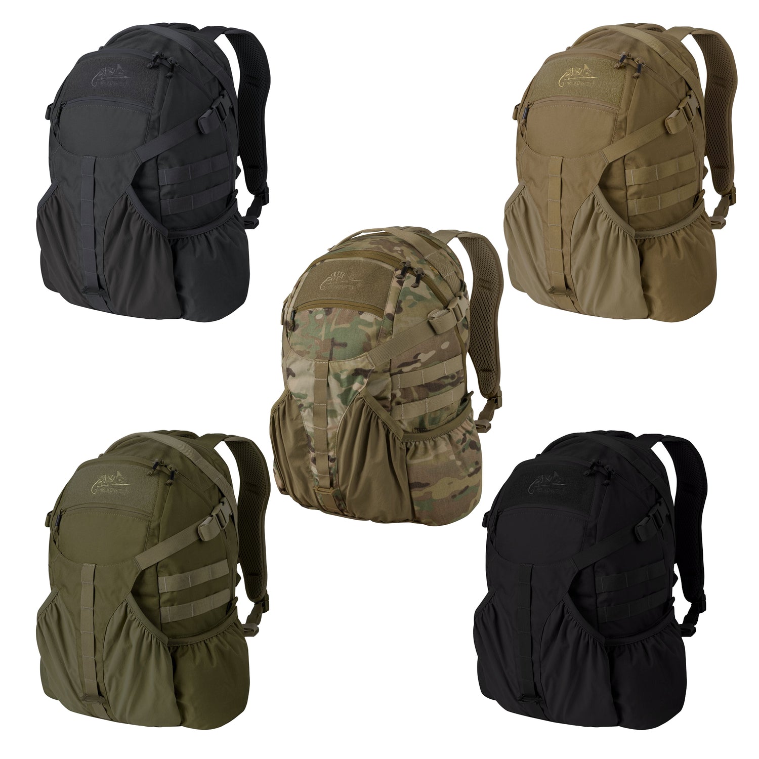 HELIKON-TEX Raider 20L Tactical Backpack – Cordura, MOLLE, YKK Zippers, Unisex