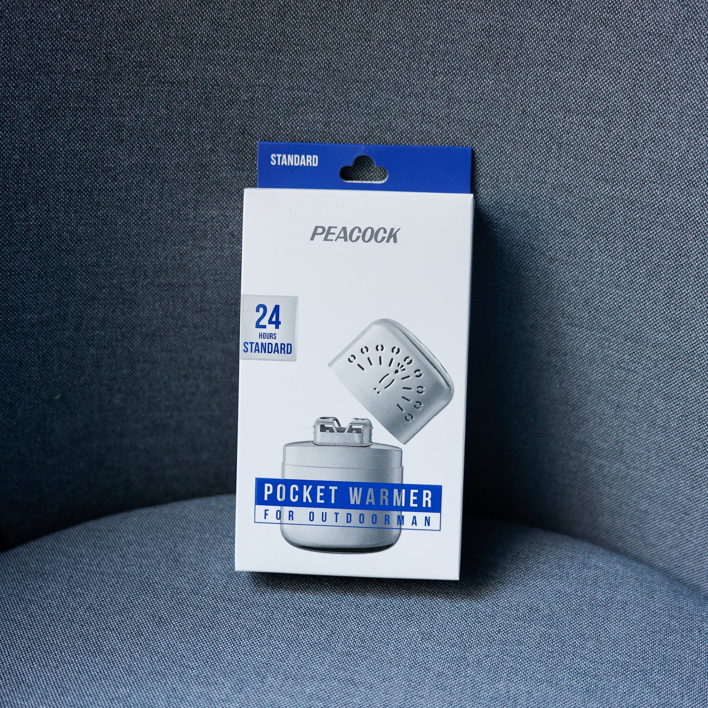 Peacock 可重用口袋暖手器 - 持久溫暖 - 白金觸媒技術