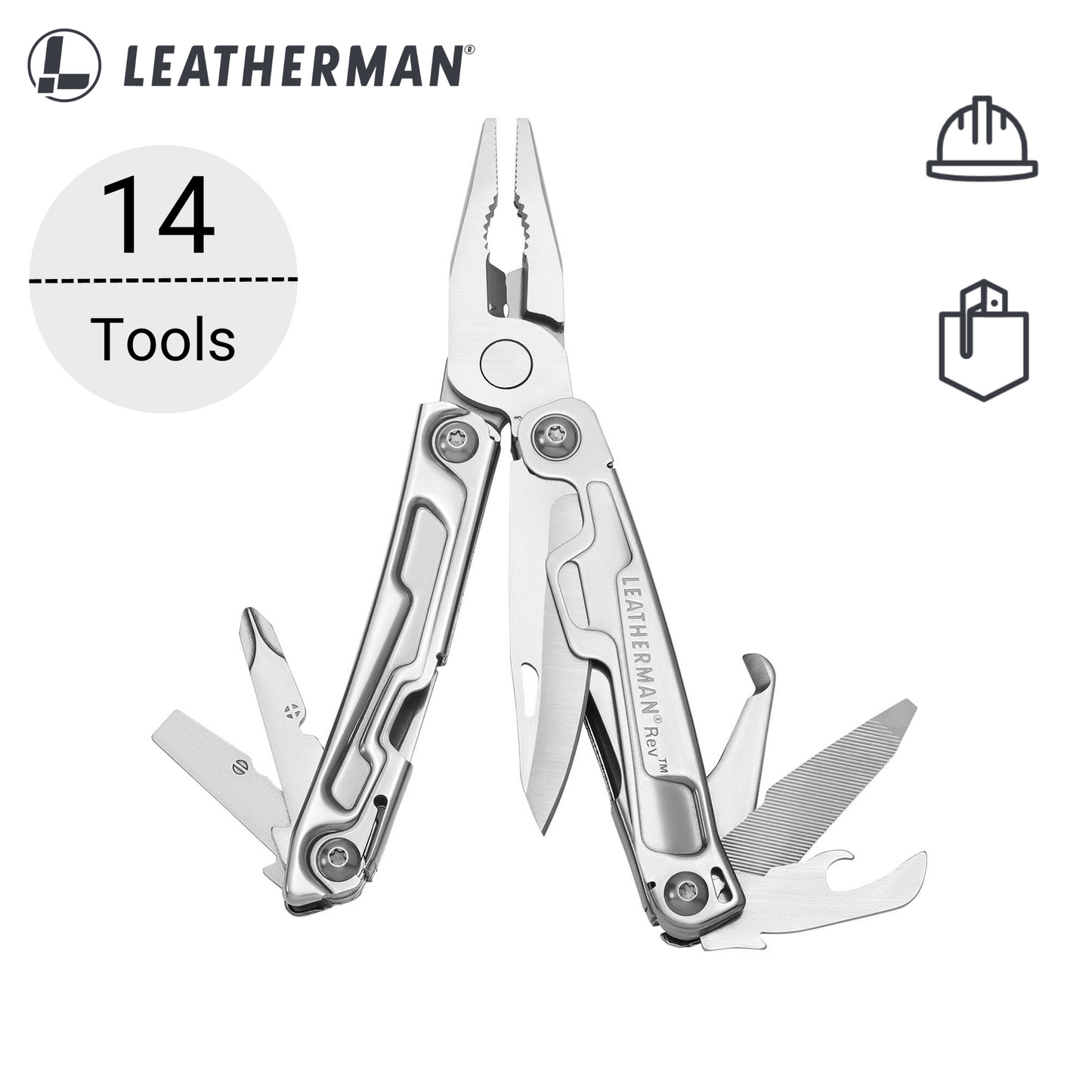 Leatherman Rev® Multi-Tool - Indispensable and Fully Equipped