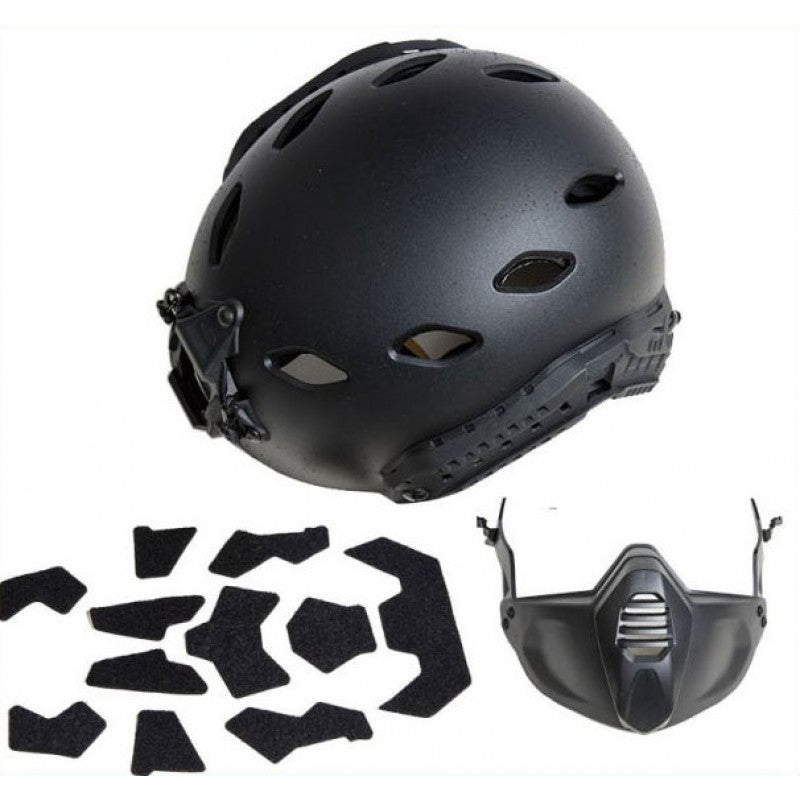 FMA Tactical Helmet with Mask - Lightweight and Versatile Design