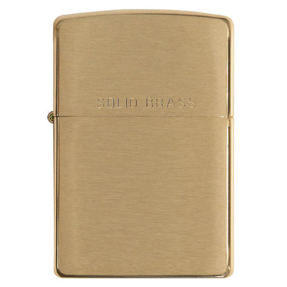 Zippo Classic Brushed Solid Brass #84