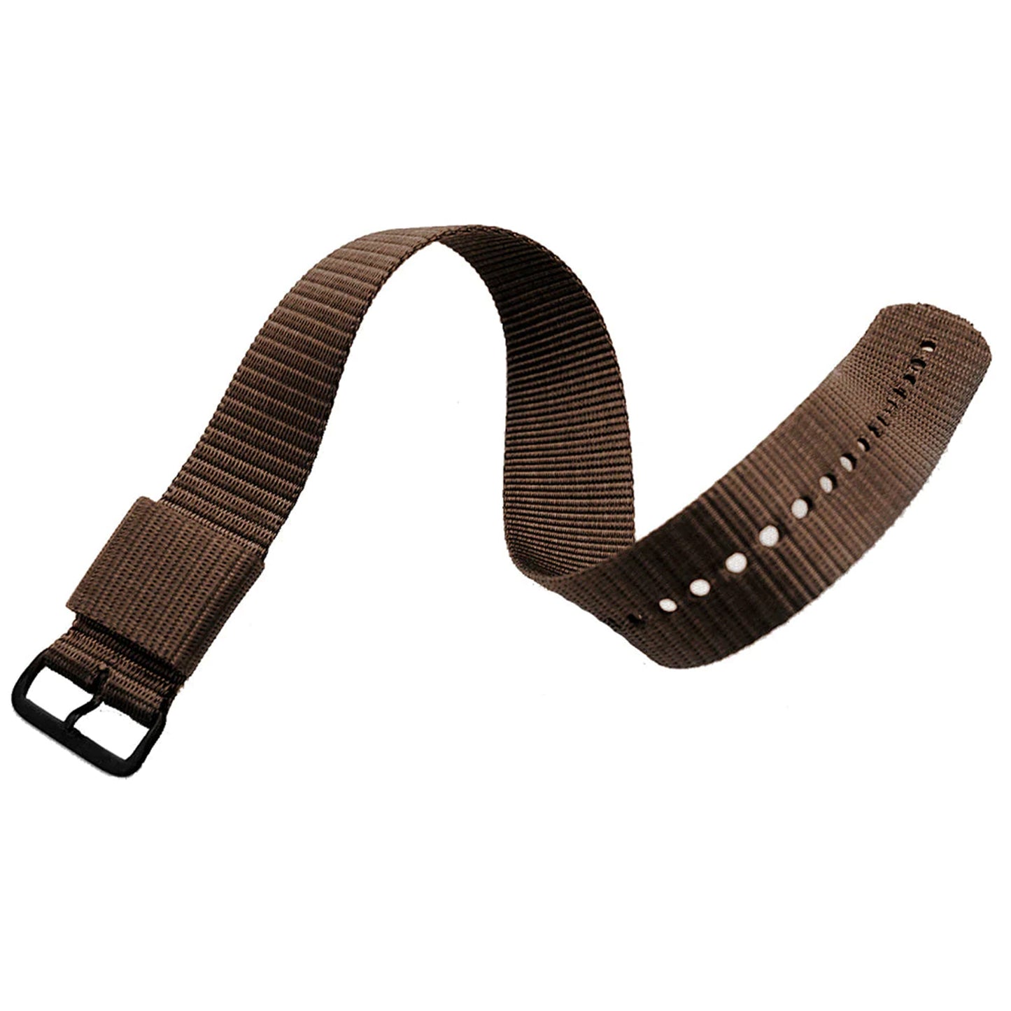 Marathon 16mm Ballistic Nylon Watch Band/Strap with Stainless Steel Buckle