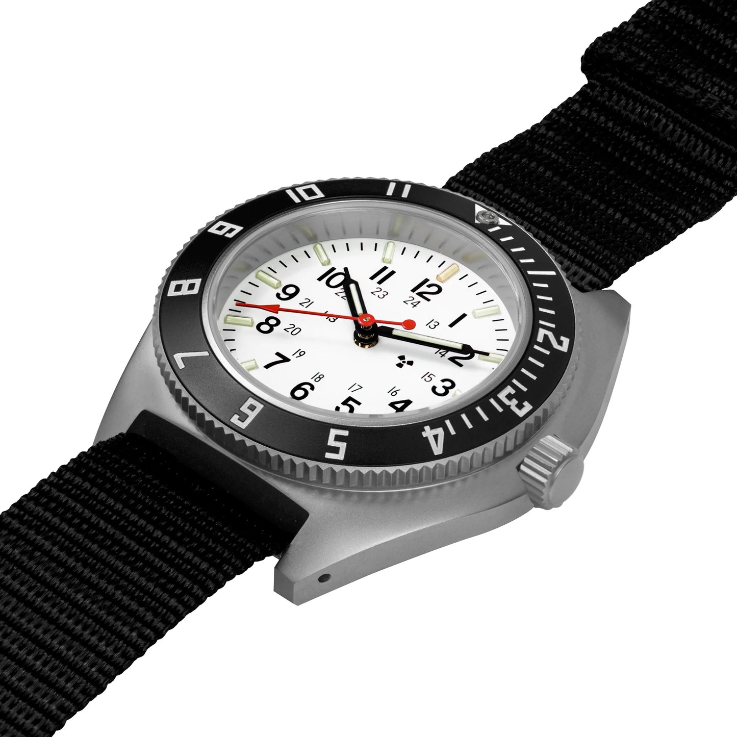 Marathon 41MM Arctic Steel Navigator (SSNAV)