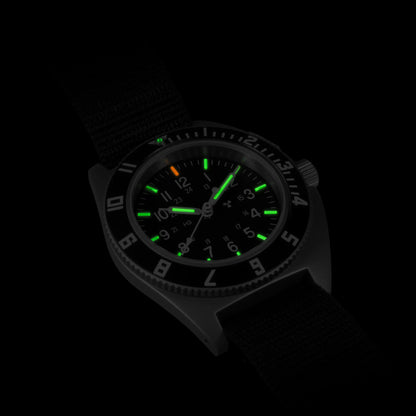 Marathon 41mm SSNAV Type II - Pilot's Quartz on Ballistic Nylon Strap