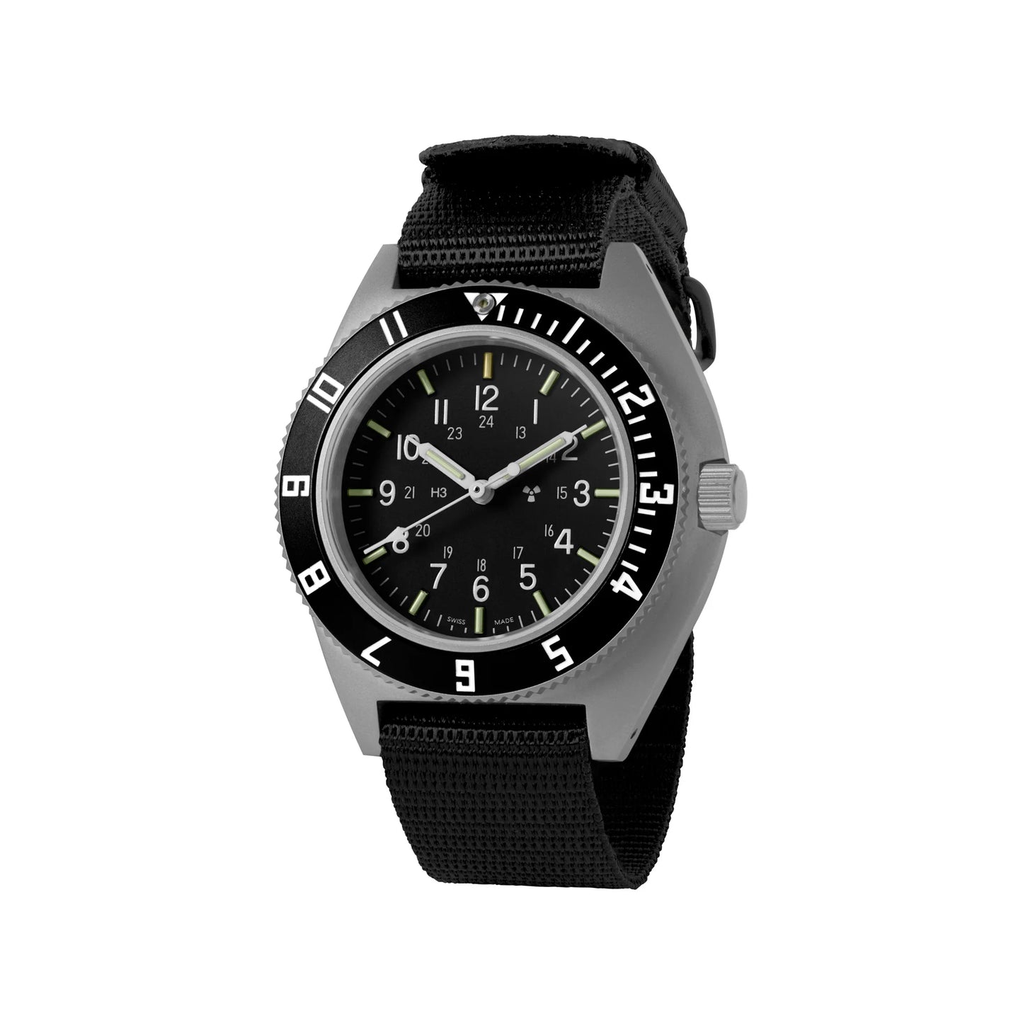 Marathon 41mm SSNAV Type II - Pilot's Quartz on Ballistic Nylon Strap