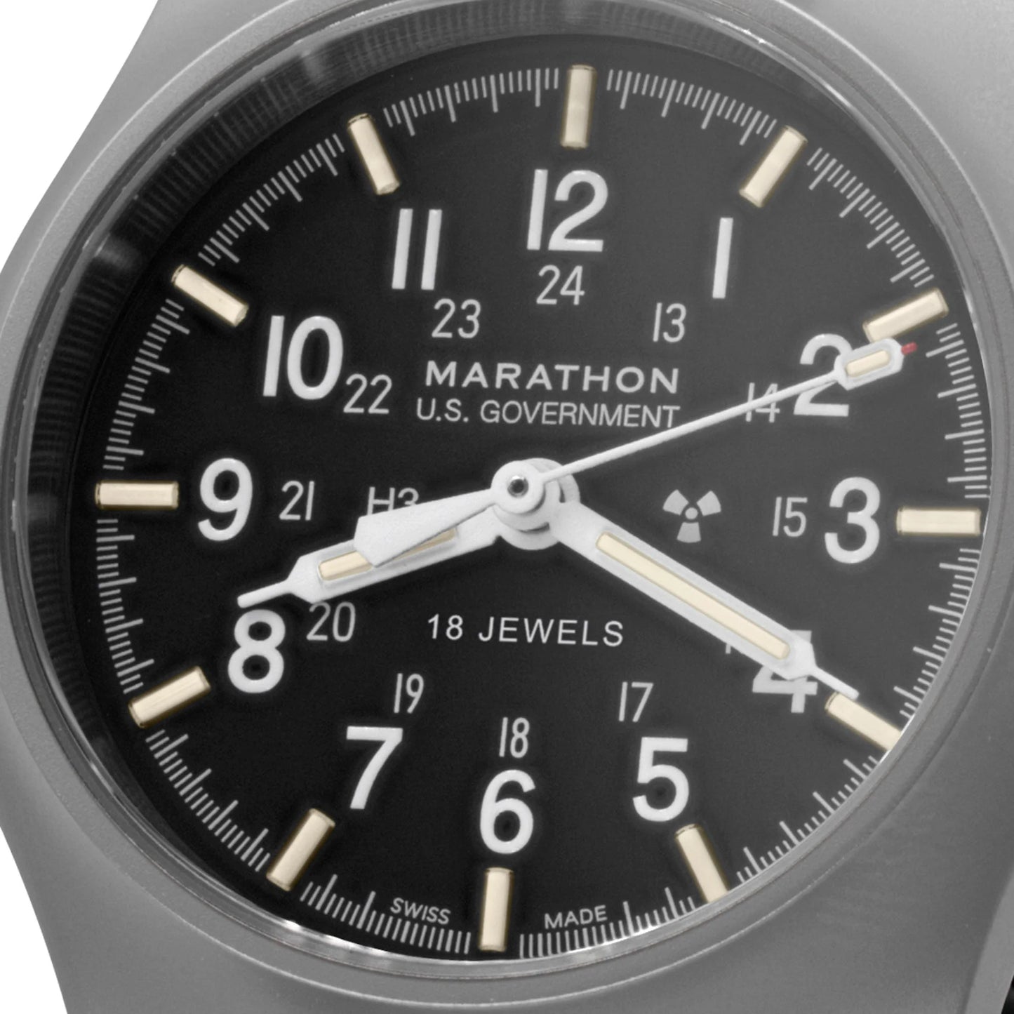 Marathon 36mm Officer's Mechanical (GPM) on Ballistic Nylon