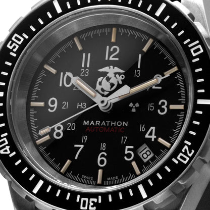 Marathon 41mm  Official USMC Diver's Automatic (GSAR) with Stainless Steel Bracelet