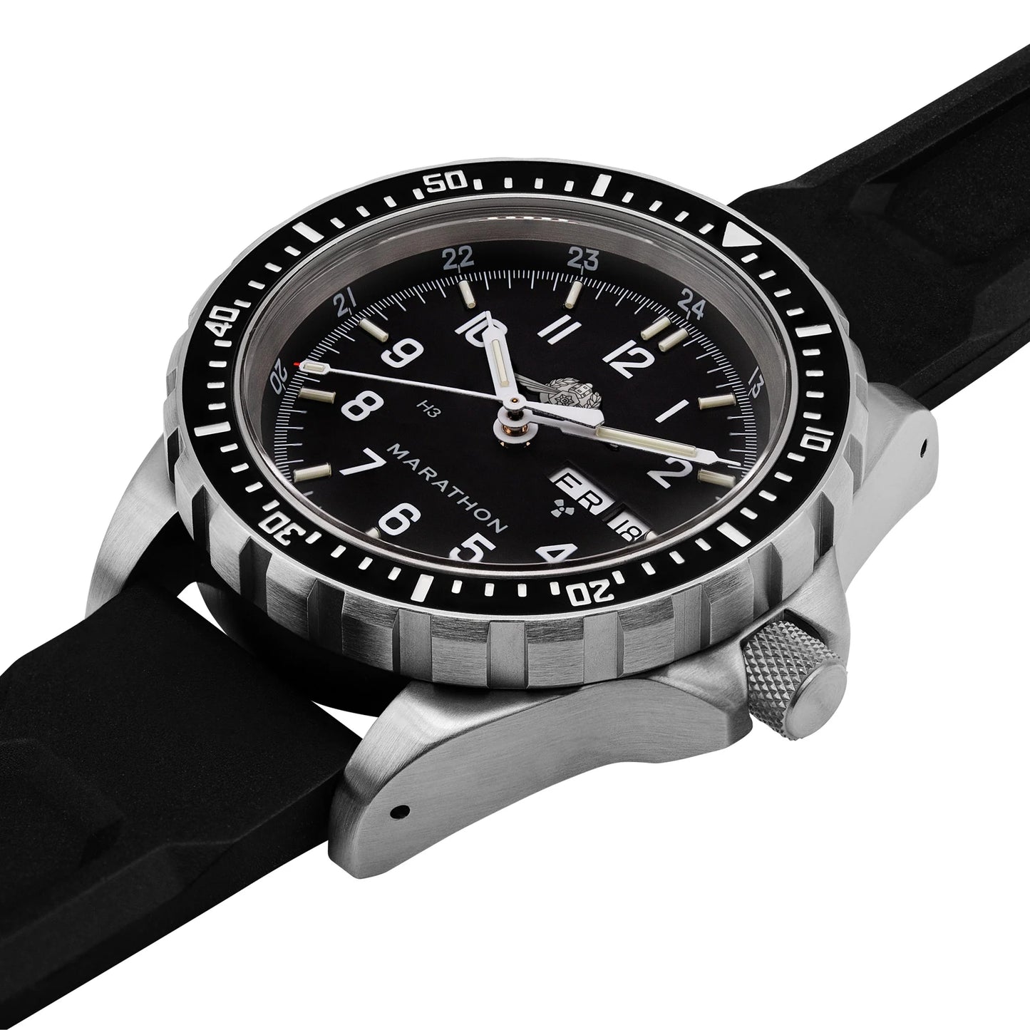 Marathon 46mm Official IDF YAMAM™ Jumbo Day/Date Diver's Automatic (JDD)