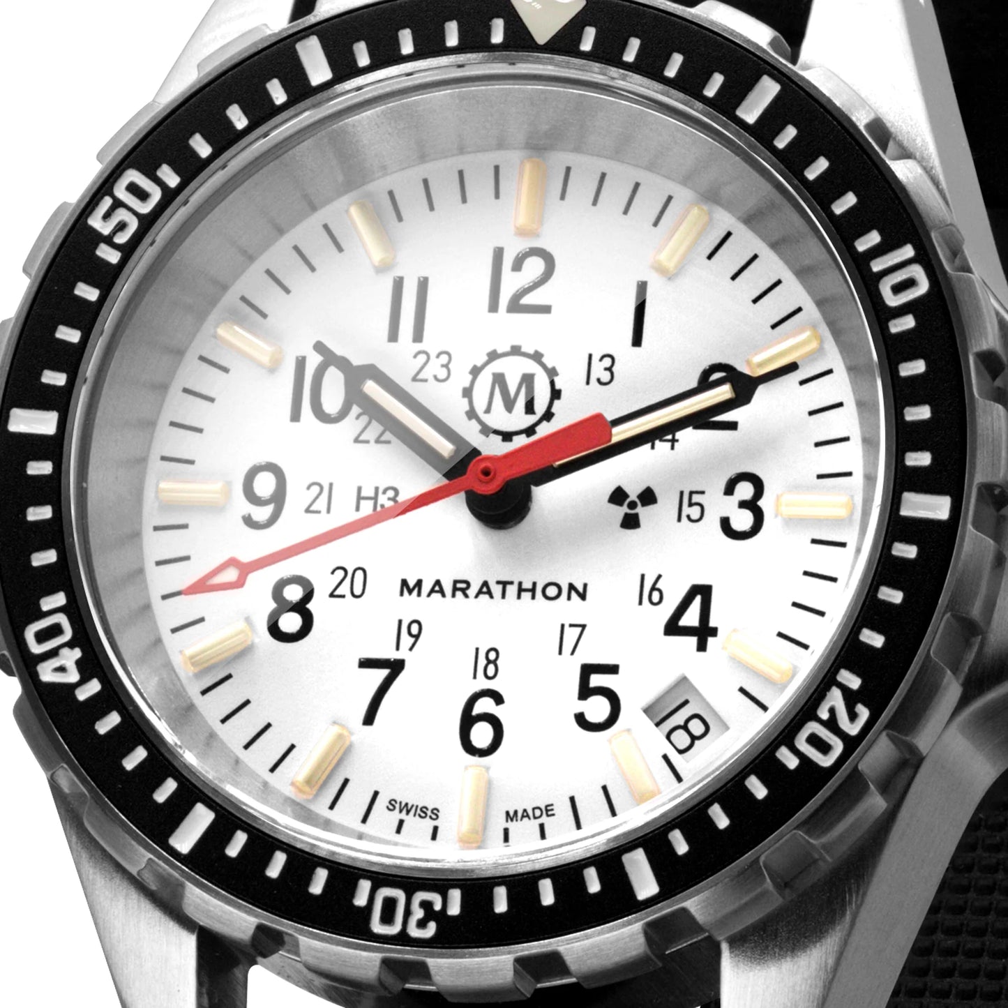 Marathon 36mm Arctic Edition Medium SAR Diver's Quartz (MSAR Quartz)