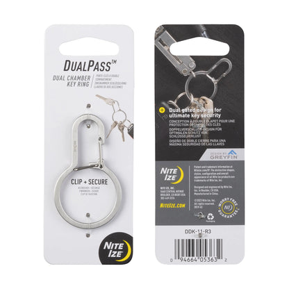 Nite Ize DualPass® 雙層鑰匙掛環