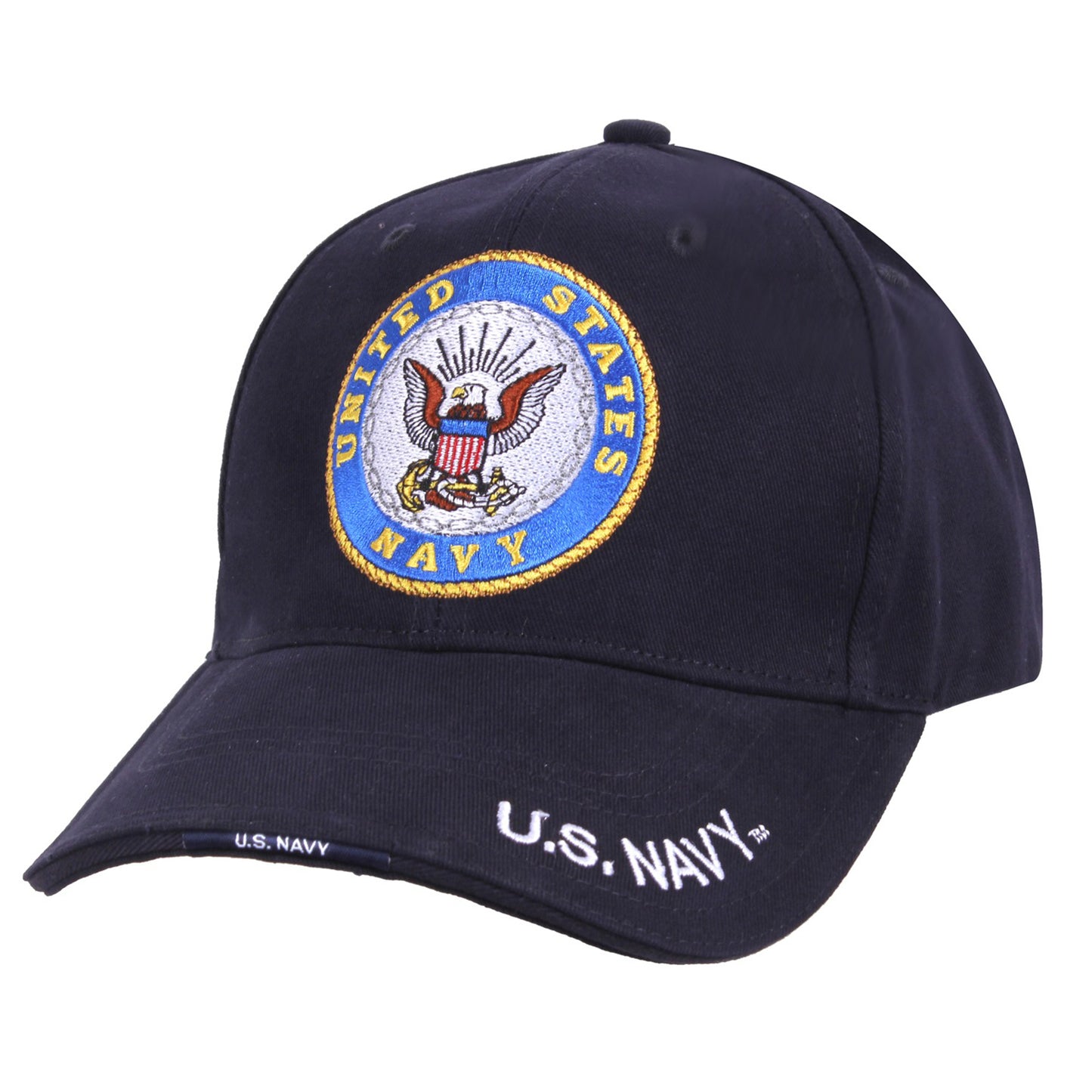 Rothco USN 官方授權 低帽冠刺繡帽