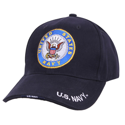 Rothco USN 官方授權 低帽冠刺繡帽