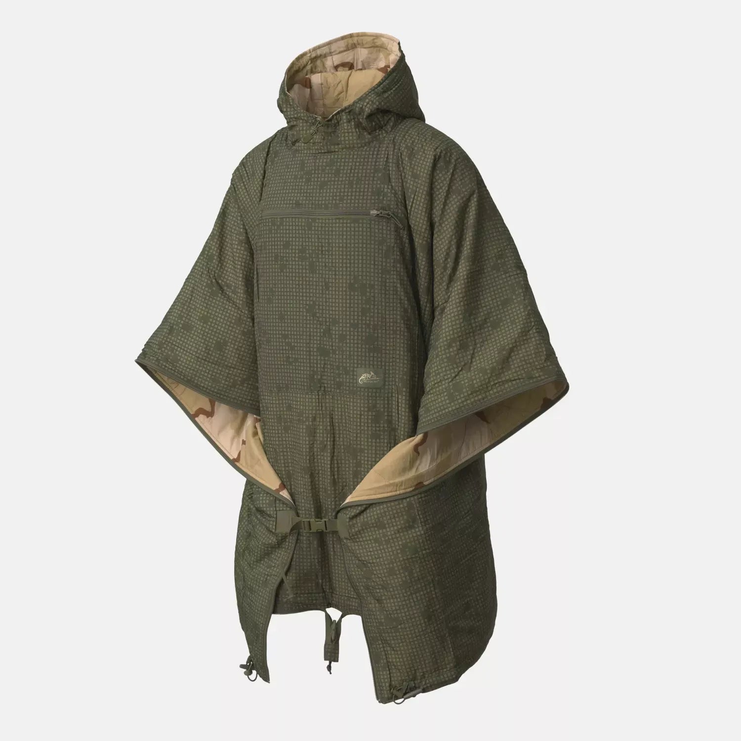 Helicon Tex Swagman Roll Poncho Taiga Green PO SMR NL 09 Helicon Tex Swagman Roll Poncho Taiga Green PO SMR NL 09