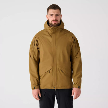 Helikon Chinook Coyote 防水風褸正面